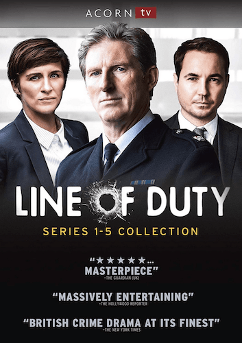 Poster of the TV series Line Of Duty starring Richard Huw of DramaLab.co.uk